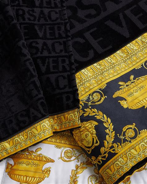 versace handtuch blau|Badezimmerwäsche Kollektion.